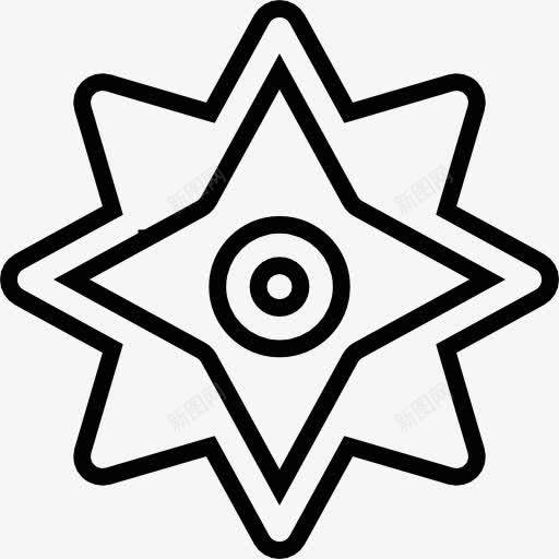 忍者飞镖图标png_新图网 https://ixintu.com 刀片 刺客 忍者镖 忍者飞镖 武器