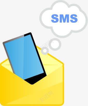 SMSpng免抠素材_新图网 https://ixintu.com 手机 高清