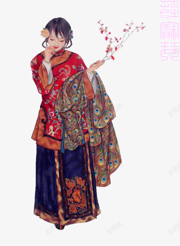 古装美女png免抠素材_新图网 https://ixintu.com 千金 古代美女 古装人物 小姐