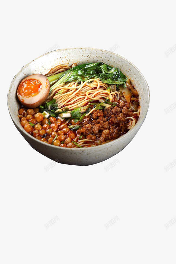 花生米鸡蛋面条炸酱面psd免抠素材_新图网 https://ixintu.com 炸酱面 花生米 面条 鸡蛋