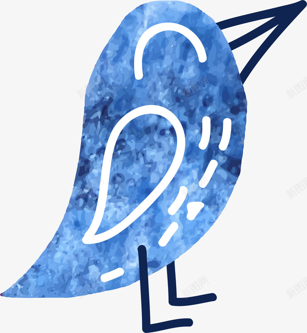 手绘卡通鸟矢量图ai免抠素材_新图网 https://ixintu.com 卡通 手绘 鸟 矢量图