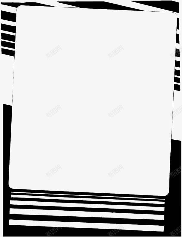 条纹边框png免抠素材_新图网 https://ixintu.com 边框