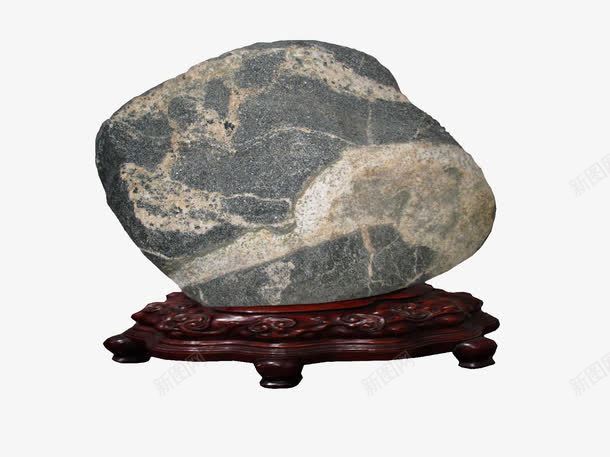 泰山观赏石工艺品png免抠素材_新图网 https://ixintu.com 产品实物 奇石 工艺品 泰山石 观赏石