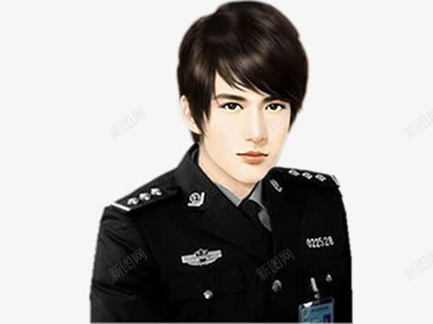 警服干练男子png免抠素材_新图网 https://ixintu.com 干练 男子 警卫制服 警服