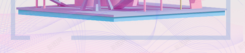 25D游乐场元素psd设计背景_新图网 https://ixintu.com 25D 儿童节 六一 底纹元素 游乐场 边框