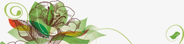 卡通手绘花背景bannerpng免抠素材_新图网 https://ixintu.com banner 卡通 手绘 背景 花