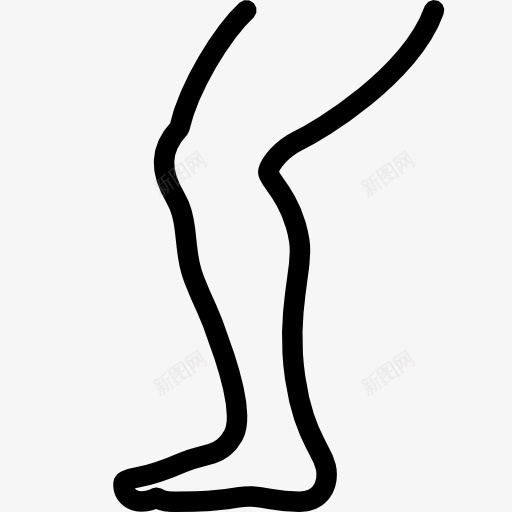腿ios7Lineiconspng免抠素材_新图网 https://ixintu.com leg 腿