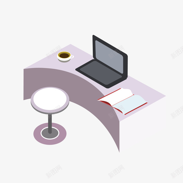 手绘整洁办公桌矢量图eps免抠素材_新图网 https://ixintu.com png免抠图 创意 办公桌 卡通 咖啡 手绘 时尚 电脑 看书 矢量图