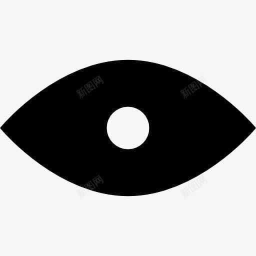 睁开眼睛图标png_新图网 https://ixintu.com 医学 看 眼球 眼睛 视力