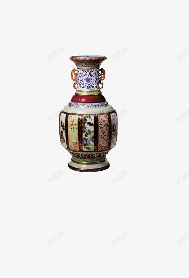 精美花瓶png免抠素材_新图网 https://ixintu.com 别致 古董 复古 瓷器 精美 艺术品 花瓶