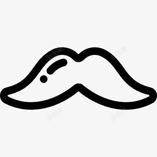 胡子图标png_新图网 https://ixintu.com 人 男人 阳刚 面部毛发