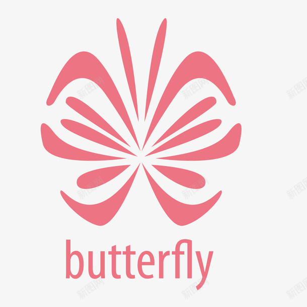 粉色清新蝴蝶矢量图eps免抠素材_新图网 https://ixintu.com 小清新 矢量蝴蝶 粉色清新蝴蝶 蝴蝶 蝴蝶装饰 装饰图案 矢量图