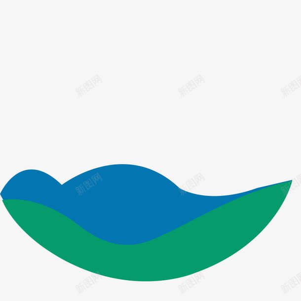 卡通手绘小山png免抠素材_新图网 https://ixintu.com 卡通山 卡通手绘山 小山 手绘山
