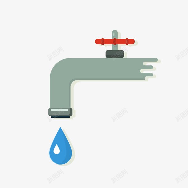 水龙头矢量图ai免抠素材_新图网 https://ixintu.com 姘存淮 姘寸 鑷 闂搁榾 矢量图
