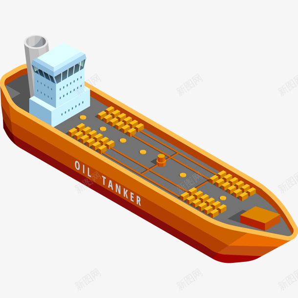 轮船上的建筑物png免抠素材_新图网 https://ixintu.com png图形 png装饰 卡通 建筑物 装饰 轮船