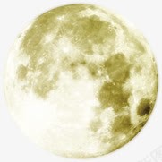 卡通海报手绘黄色月亮png免抠素材_新图网 https://ixintu.com 卡通 月亮 海报 黄色