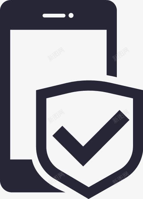 手机认证矢量图图标eps_新图网 https://ixintu.com 手机认证 矢量图