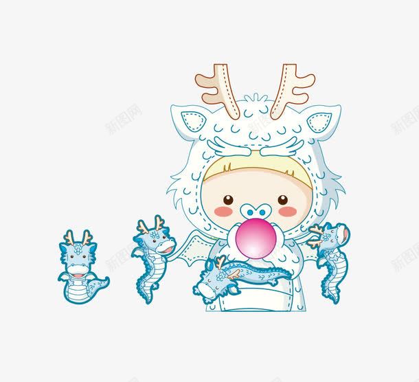生肖龙png免抠素材_新图网 https://ixintu.com 生肖 龙