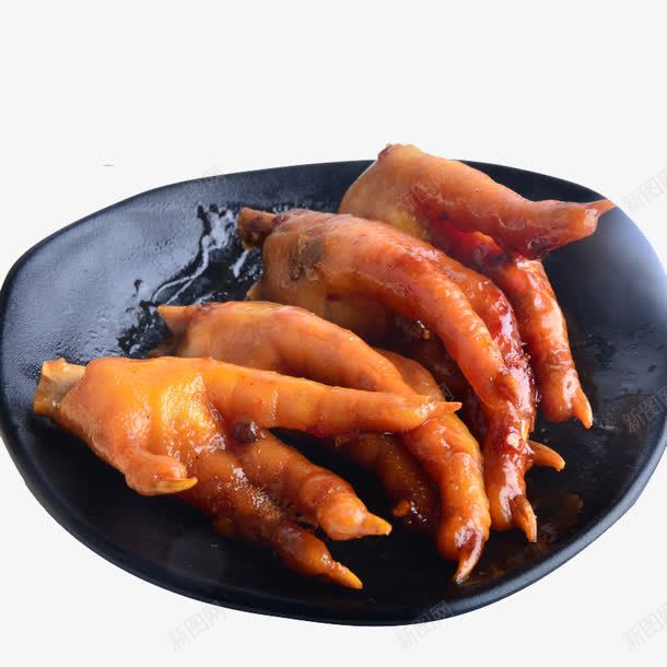 卤鸡爪头png免抠素材_新图网 https://ixintu.com 卤鸡爪头 美食 肉食 鸡爪