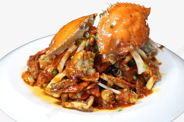 香辣黄蟹png免抠素材_新图网 https://ixintu.com 美味食品 香辣 香辣蟹 黄蟹