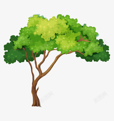 大树春天树木7png免抠素材_新图网 https://ixintu.com 大树 春天 树木