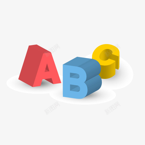质感英文矢量图ai免抠素材_新图网 https://ixintu.com 字母 教育 艺术字 英文 质感 矢量图