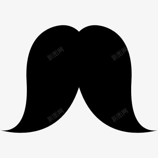 胡子图标png_新图网 https://ixintu.com 服装 男人阳刚 胡子 面部毛发