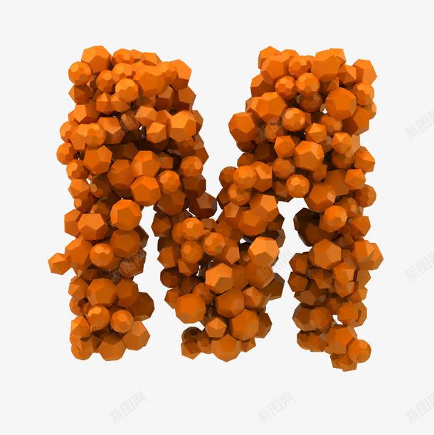 字母Mpng免抠素材_新图网 https://ixintu.com 3D 字母M 英文