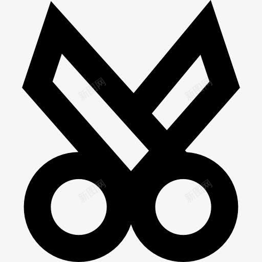 剪刀图标png_新图网 https://ixintu.com 切割 剪 剪刀 工具和用具 手工