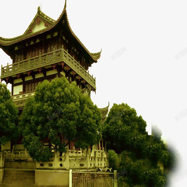 中国风建筑png免抠素材_新图网 https://ixintu.com 中国风 建筑 房子 阁楼