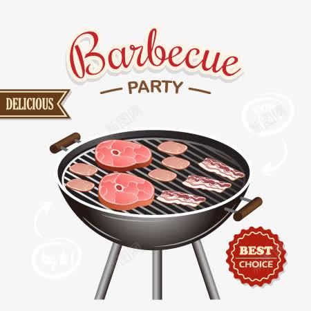 美食烧烤bbq矢量图ai免抠素材_新图网 https://ixintu.com bbq 烧烤 美食 装饰图案 矢量图