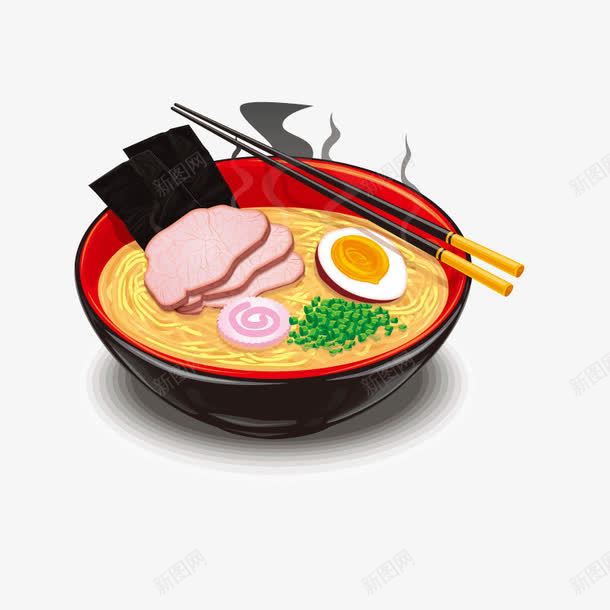 食物美食荷包蛋肉面png免抠素材_新图网 https://ixintu.com 美食 肉 荷包蛋 面 食物