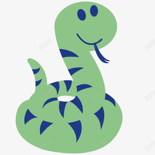 蛇绿色矢量图ai免抠素材_新图网 https://ixintu.com 动物矢量 绿色矢量 绿色素材 蛇 蛇矢量 矢量图