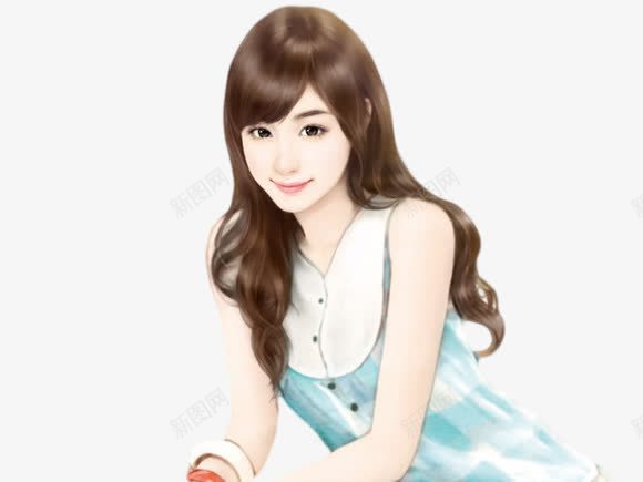 乱室佳人笑颜如花卷发美女png免抠素材_新图网 https://ixintu.com 佳人 笑颜 美女 花卷