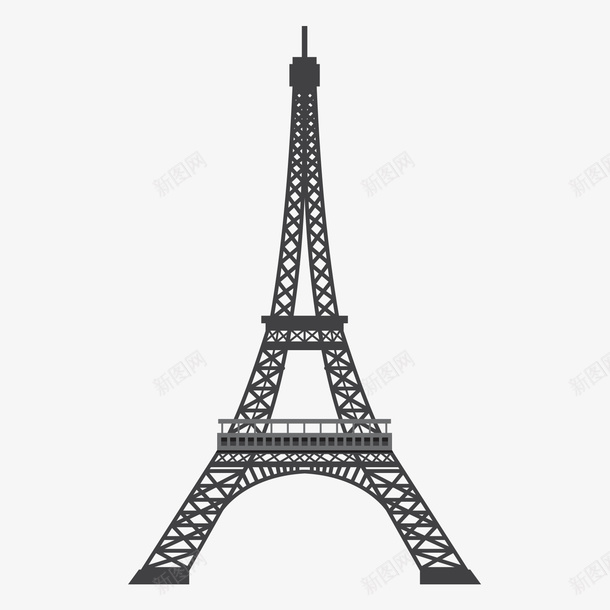 巴黎埃菲尔铁塔建筑旅游景点矢量图ai免抠素材_新图网 https://ixintu.com 埃菲尔 巴黎 建筑 建筑设计轮廓 旅游 旅游景点 景点 铁塔 矢量图