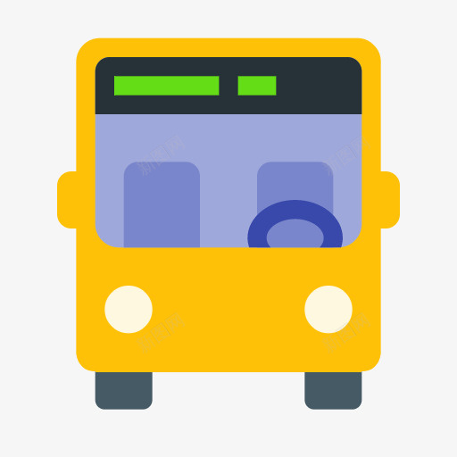 APP图标卡通简约png_新图网 https://ixintu.com 公共汽车 卡通 简约