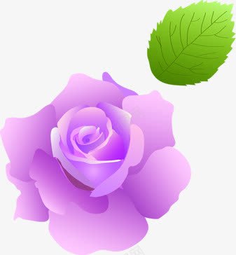 手绘粉色植物花朵绿叶png免抠素材_新图网 https://ixintu.com 植物 粉色 绿叶 花朵