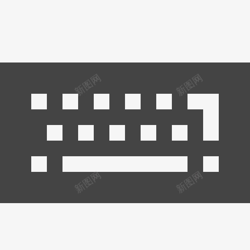 键盘图标png_新图网 https://ixintu.com 打字 计算机技术 键