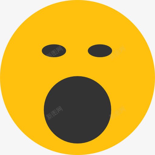 无聊图标png_新图网 https://ixintu.com 感情 无聊的表情 表情