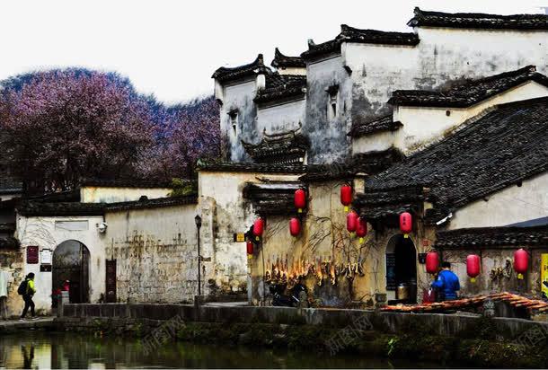 徽式建筑png免抠素材_新图网 https://ixintu.com 免抠素材 免费下载 徽式建筑 装饰素材