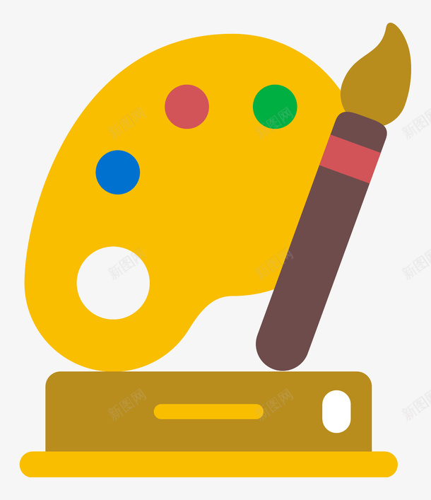 扁平化绘画png免抠素材_新图网 https://ixintu.com 卡通 可爱 扁平化 绘画