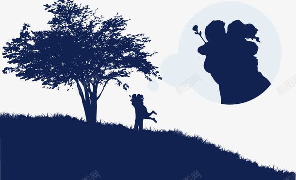 恋人的拥抱插图png免抠素材_新图网 https://ixintu.com 恋人 恋人的拥抱