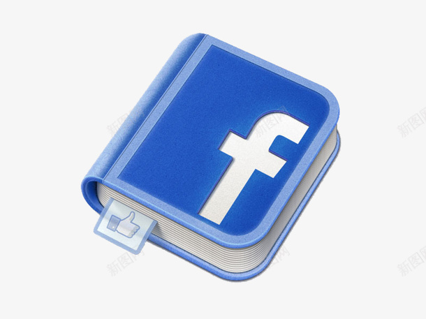 Facebook立体psd免抠素材_新图网 https://ixintu.com Facebook fb 立体 质感