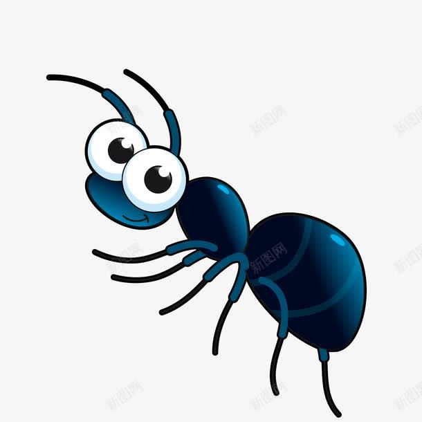 卡通可爱蚂蚁png免抠素材_新图网 https://ixintu.com 卡通蚂蚁 可爱蚂蚁 手绘可爱蚂蚁免费png下载 手绘蚂蚁矢量图