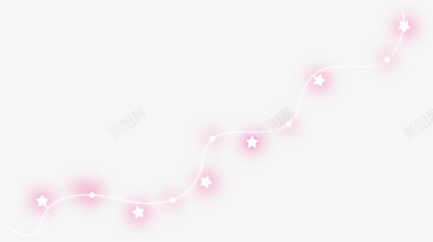 节日精美彩带串png免抠素材_新图网 https://ixintu.com 彩带串 精美 节日