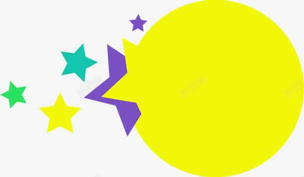 彩色梦幻卡通星星太阳png免抠素材_新图网 https://ixintu.com 卡通 太阳 彩色 星星 梦幻