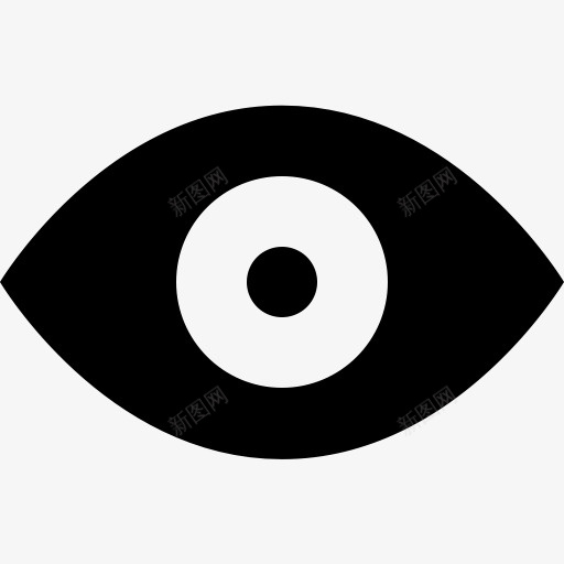 眼看到freecns积云图标png_新图网 https://ixintu.com Eye see 看到 眼