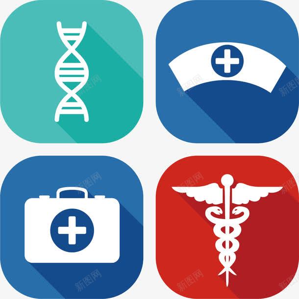 医用标志png免抠素材_新图网 https://ixintu.com 健康 医用标志 卡通 四格