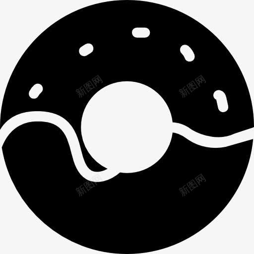 炸圈饼图标png_新图网 https://ixintu.com 炸圈饼 甜点心 糖 食品