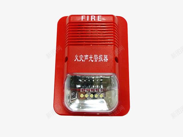 火灾声光报警灯png免抠素材_新图网 https://ixintu.com 工厂消防灯 报警灯 楼层报警灯 消防灯